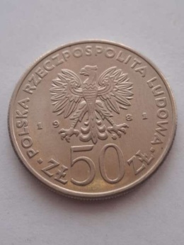 50 zł Bolesław II Śmiały 1981 r