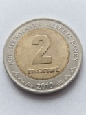Turkmenistan 2 manat 2010 r