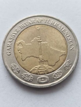 Turkmenistan 2 manat 2010 r