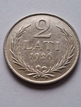 Łotwa 2 Łaty 1926 r