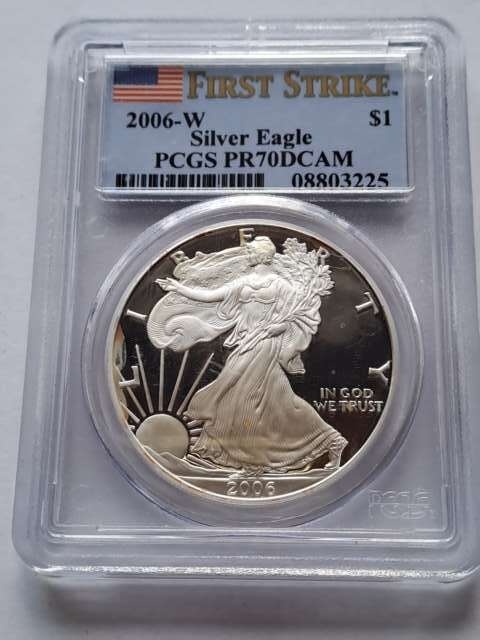 USA Dollar Liberty 2006 r PCGS PR 70 Lustrzany