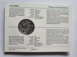 10 zł Agnieszka Osiecka 2013 r okrągła