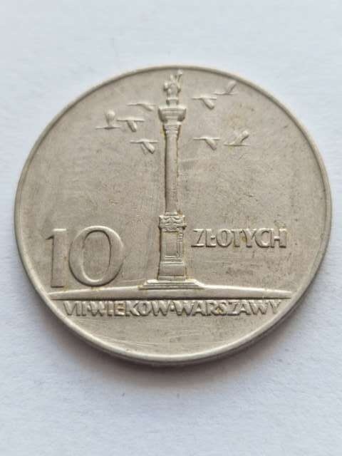 10 zł Kolumna Zygmunta Mała 1966 r