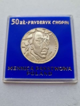 50 zł Fryderyk Chopin 1972 r próba