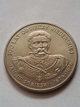 50 zł Jan III Sobieski 1983 r