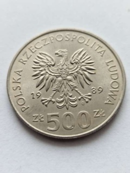 500 zł 50 Rocznica Wojny Obronnej 1989 r