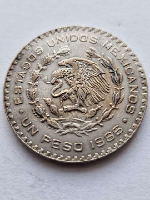Meksyk Un Peso 1962 r