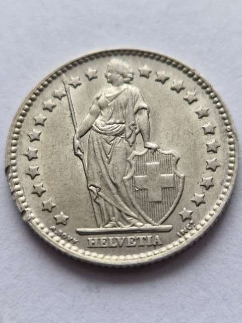 Szwajcaria 1 Frank 1963 r