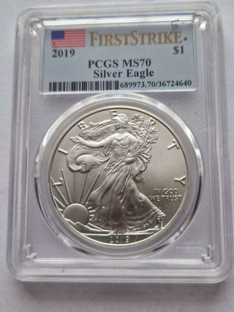 USA Dollar Liberty 2019 r PCGS SP70