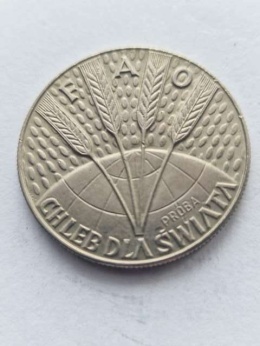 10 zł FAO Chleb dla Świata 1971 r próba
