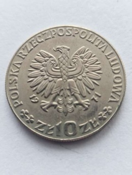 10 zł FAO Chleb dla Świata 1971 r próba