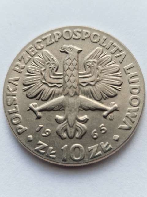 10 zł Warszawska Nike 1965 r