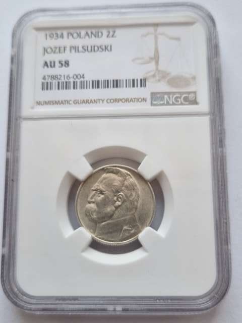 2 zł Józef Piłsudski 1934 r