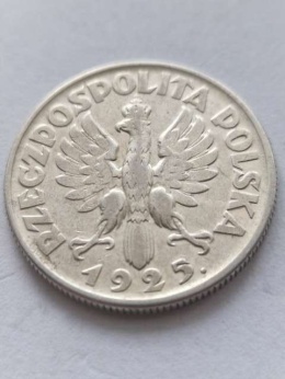 2 zł Żniwiarka 1925 r kropka