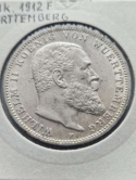 Niemcy 3 Marki Wirtembergia 1912 r