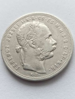 Węgry 1 Forint Franciszek Józef I 1881 r