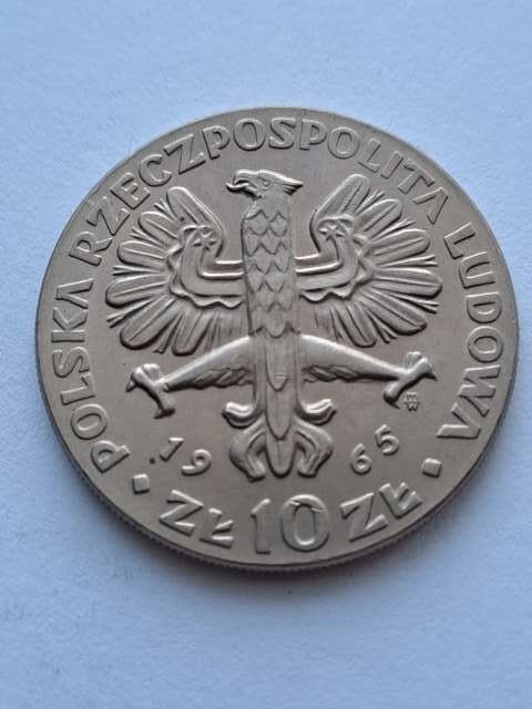 10 zł Warszawska Nike 1965 r