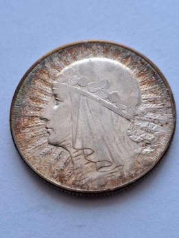 5 zł Głowa Kobiety 1933 r