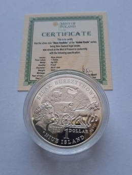 Niue Island 1 Dolar Stare Hradisko 2012 r