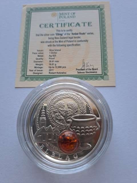 Niue Island 1 Dolar Elbląg 2011 r