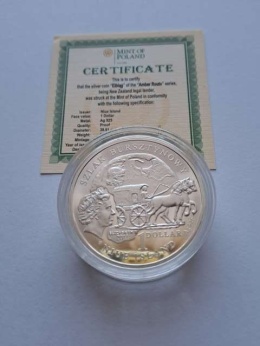 Niue Island 1 Dolar Elbląg 2011 r