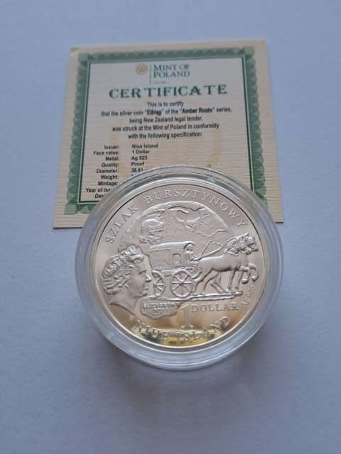 Niue Island 1 Dolar Elbląg 2011 r